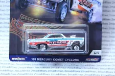 '18 Hot Wheels CAR CULTURE: Dragstrip Demons 4/5 white '65 MERCURY COMET CYCLONE