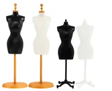 Female Mannequin Torso, 4 Pcs Dress Form Manikin Body with Base Stand for NEW!!!