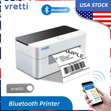 VRETTI Thermal Label Printer 4x6 Bluetooth Printer For eBay Etsy Amazon UPS