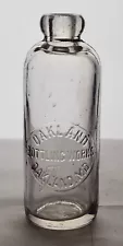 Old Hutch Hutchinson soda bottle – OAKLAND Oakland MD - MD0077