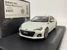 1:43 EBBRO 44903 Subaru BRZ Tokyo Motor Show 2011 White diecast scale model car