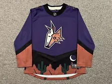 Arizona Coyotes - 2021 Blank Fanatics Breakaway Reverse Retro 1.0 Jersey Medium