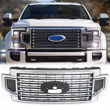 For 2020-2022 Ford F250 F350 F450 High Airflow Dually Towing Grille LC3Z 8200-GA