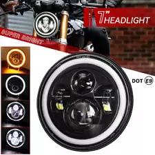 Motorcycle Halo 7 Inch Led Headlight For Yamaha Royal Star Venture XVZ1300 7Inch