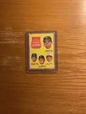 Sandy Koufax & Don Drysdale 1962 Topps "1961 Strikeout Leaders" #60