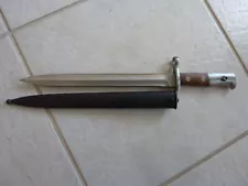 Swiss Military K31 Bayonet with Scabbard - No Serials-Unissued - Minor Blemish