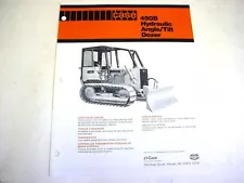 Case 450B Crawler Angle Tilt Dozer Sales Brochure