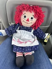 Applause RAGGEDY ANN 17” Cloth Doll Dress & Apron ~ Vtg Johnny Gruelle with Tags