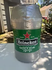 Heineken Inflatable Beer Keg 22” x 12” Advertising Sign