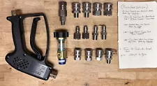 Pressure Washer S Steel, Quick Connects,swivel,filter, Gun. LOT. 15 New Part Lot