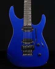 Jackson American Series Virtuoso, Streaked Ebony FB, Mystic Blue