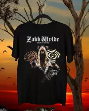 Rare Zakk Wylde Guitar Cotton Tee Gift For Fan S to 5XL T-shirt GC1530