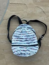 Ivivva Tie Dye Abstract Stripe Backpack Bag Active Cheer Gymnastics 15x12x5