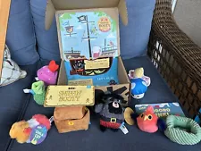 lot of 8 bark box toys (4 NWT, 4 gently used) september 2024. see pics (ut)