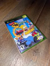 Original xbox The Simpsons Hit & Run Ractory Sealed MINT & In Protective Case