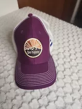 Be Hippy Adult Purple White Colorado Logo Adjustable Ball Cap One Size Casual