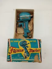 VINTAGE 1950'S FAMUS MOTOR TOY OUTBOARD ELECTRIC MOTOR In Original Box No 201