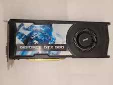 New ListingMSI NVIDIA GTX 980 4GB VRAM 1xHDMI 3xDisplay Port 1xDVI