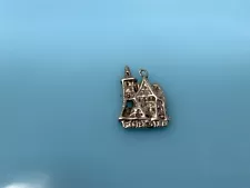 Vintage Sterling Silver For Sale Real Agent Country House Charm Pendant 1.5g