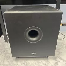 KLH E-12DBN Home Theater Powered Subwoofer. WORKS GREAT!