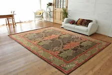 William Morris Design Old Antique Style Handmade Traditional Woolen Area Rugs