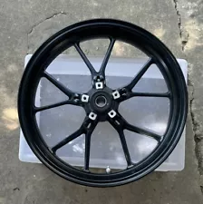 Ducati 848 Front Rim 2008-2010 Black 17x3.5 OEM Part 50121161AB