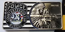 New York - NYPD Counter Terrorism Bureau Challenge Coin #84 of 100 NY