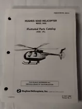 Hughes 500D Helicopter Model 369D Illustrated Parts Catalog-Original