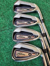 Adams Blue 5-8 RH Stiff Flex Steel Shaft S Flex Irons