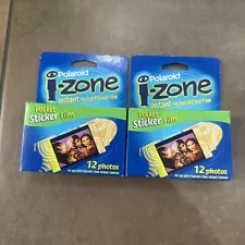 SEALED 2 Boxes (24) Polaroid I-Zone Instant Pocket Sticker Film Exp 09/2001