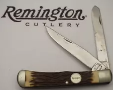 Vintage 1990's REMINGTON UMC USA R12 Large Trapper Knife - Made by Camillus