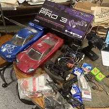 HPI racing RS4 PRO3 RC radio control set W Box. Estate Sale Unknown Function