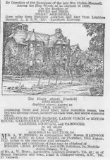 1912 The Lodge Great Brickhill Buckinghamshire For Sale By Auction