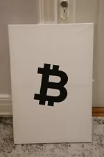 Original Bit coin Art Original for sale by Nick Paloumbis 2023 - 36in x 24in