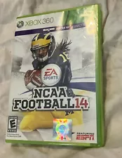 NCAA Football 14 Microsoft Xbox 360 NEW SEALED!! VG CIB Game