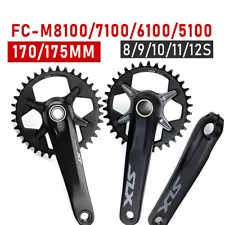 MTB Bicycle Crankset 170/175mm Crank Arm 32T 34T 36T Mountain Bike Sprocket