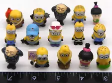 Lot of Miniature Despicable Me Minions Gru Agnes Figure Toy Figurine