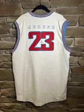 Vintage Y2K Air Jordan UNC space jam embroidered jersey