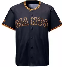 Yomiuri Giants 2024 3rd Black Replica Uniform Jersey No Number Not For Sale