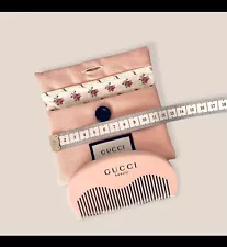 Beauty Pink Comb + Floral Pouch Case Novelty Not for Sale Without box New