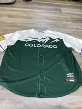 Colorado Rockies Ryan McMahon Nike City Connect Jersey 3XL New