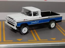 1959 '59 Ford F250 4X4 Pick Up GOODYEAR Service Blue Diorama Replica 1/64 VHTF