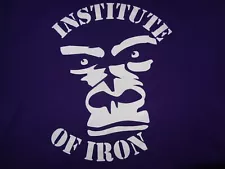 Institute of Iron PA Power Weight Lifting Body Building Men's 4XL T Shirt