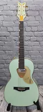 Gretsch G5021E Rancher Penguin Parlor Acoustic-Electric Guitar -Mint Metallic