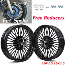 16x3.5 Fat Spoke Wheels for Harley Touring Electra Glide Road King Street Glide