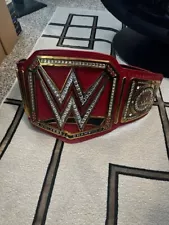 WWE Universal Championship Wrestling Replica Title Belt Adult FULL Size Red