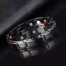 Wholesale of Detachable Magnetic Bracelets for MEN'S Alloy Couples Magnetic Brac