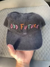 Odd Future OFWGKTA Black Corduroy Snapback Hat Adjustable OF