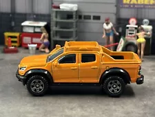 MATCHBOX ORANGE 2017 #92 CHEVROLET CHEVY COLORADO XTREME Preowned