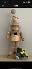 Zim’s Unfinished Nutcracker-chubby Soldier Heirloom & Hobo Clown